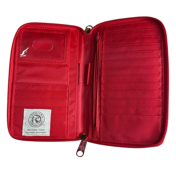 NWT Spartina 449 Stoddard Linen and Leather Wrislet - Picture 5 of 9